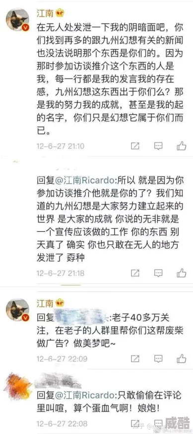 枫无涯深陷抄袭丑闻，作品质量饱受质疑，读者纷纷表示失望